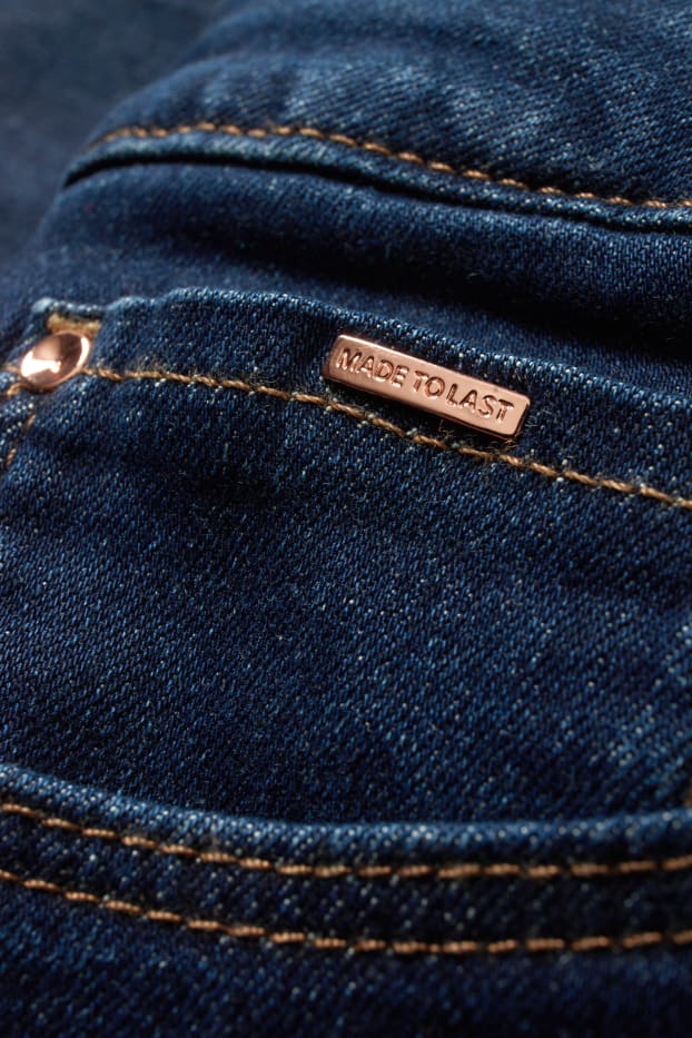 Donna - Straight jeans - vita media - LYCRA® - jeans blu