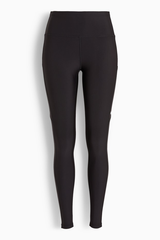 Dames - Sportlegging - 4 Way Stretch - zwart