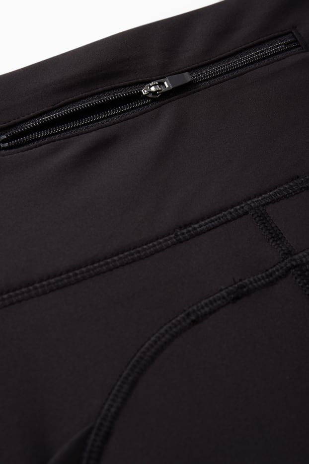 Dames - Sportlegging - 4 Way Stretch - zwart