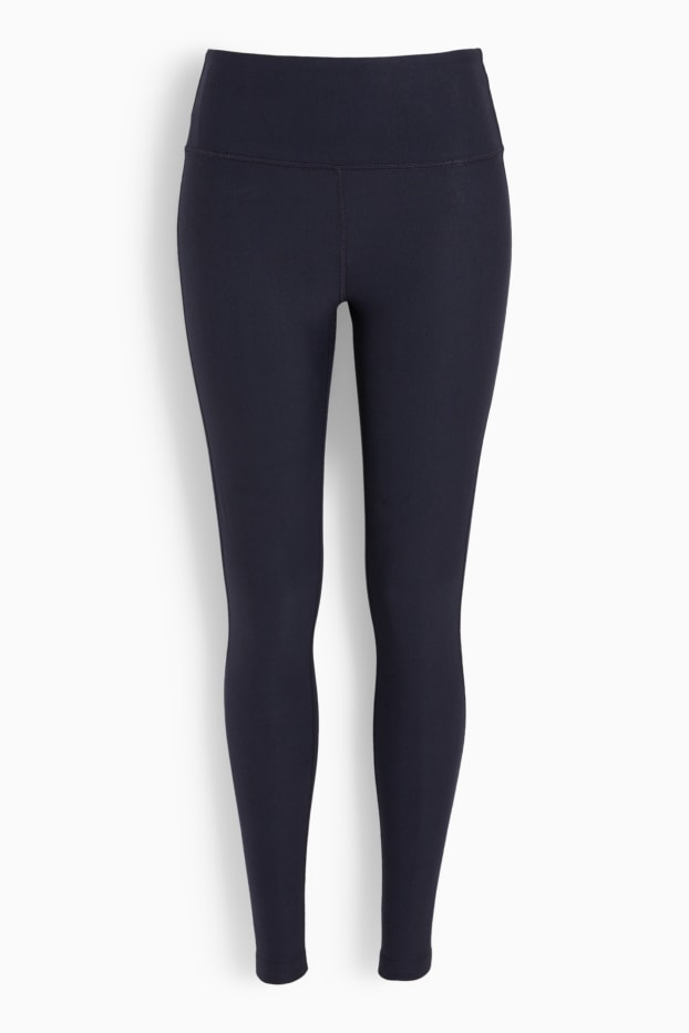 Dames - Sportlegging - 4 Way Stretch - donkerblauw