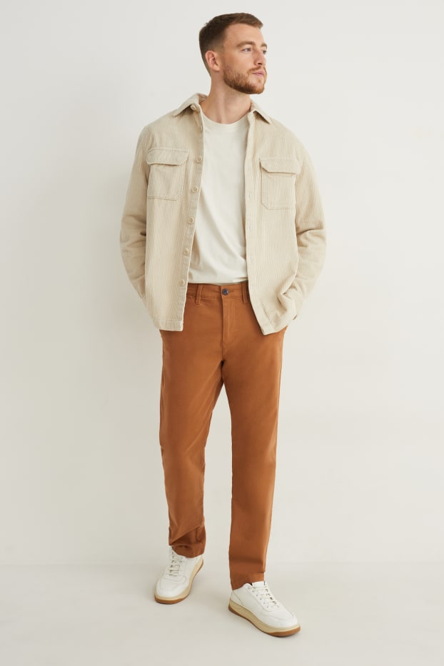 Hommes - Chino - havane