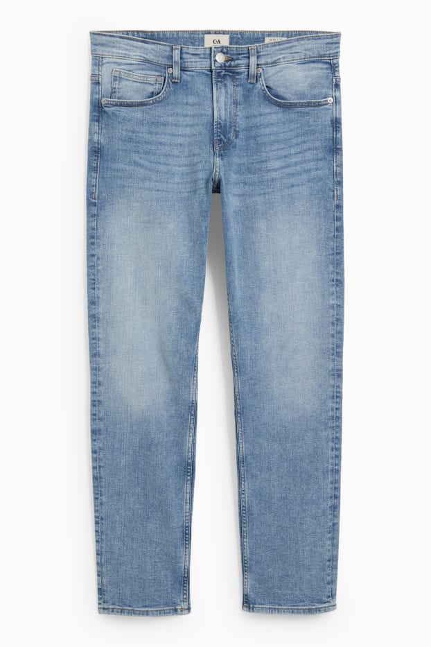 Hommes - Straight jean - LYCRA® - jean bleu clair