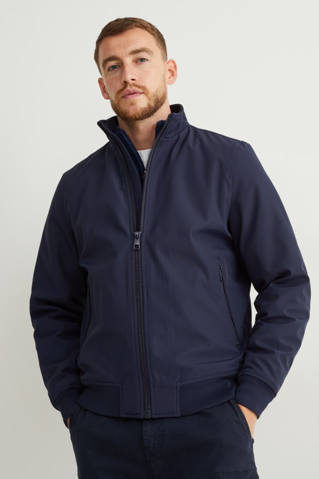 Hommes - Blouson - bleu foncé