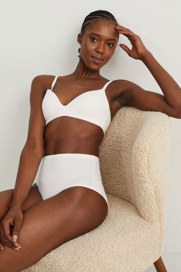 Dona - Sostenidors sense cèrcol - enconxats - blanc trencat