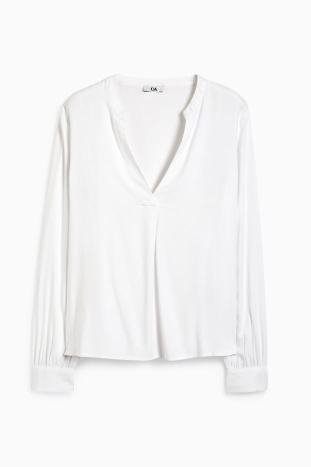 Femei - Bluză - alb