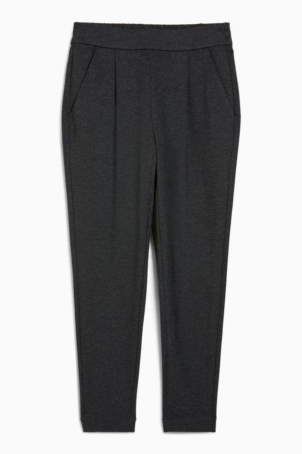 Damen - Jersey-Hose - dunkelgrau