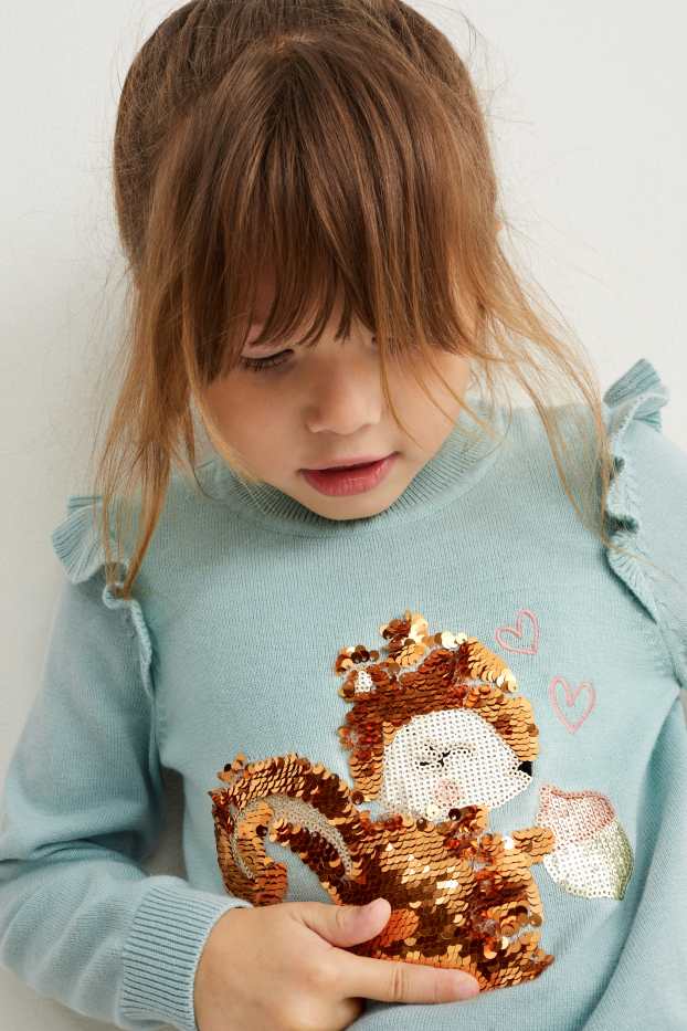 Bambine - Maglione - verde menta