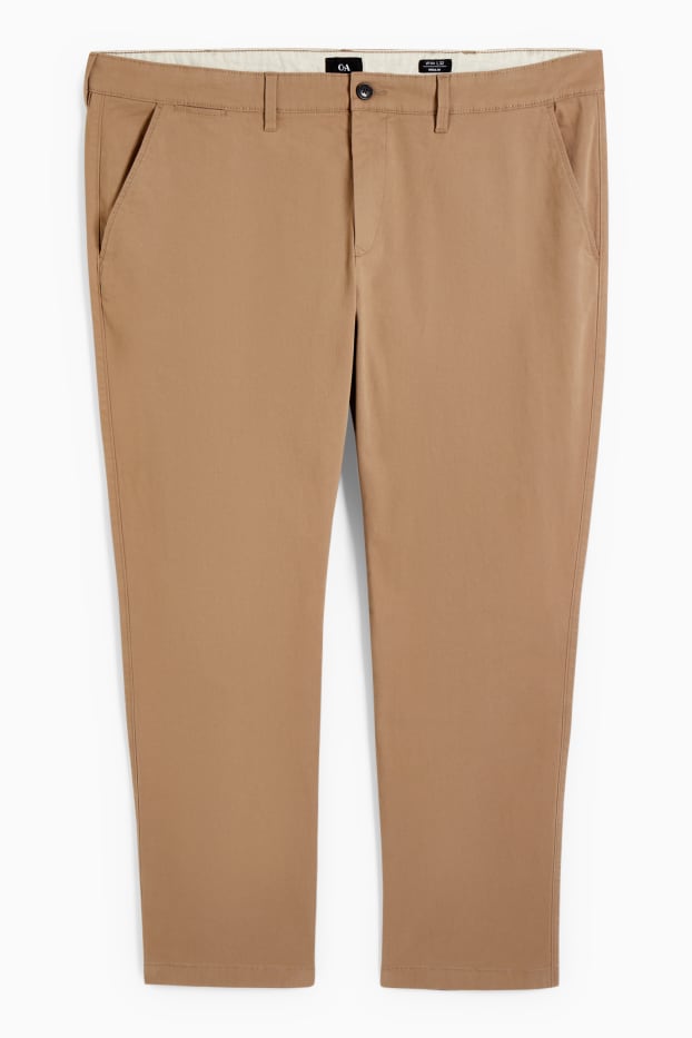 Hommes - Chino - regular fit - taupe