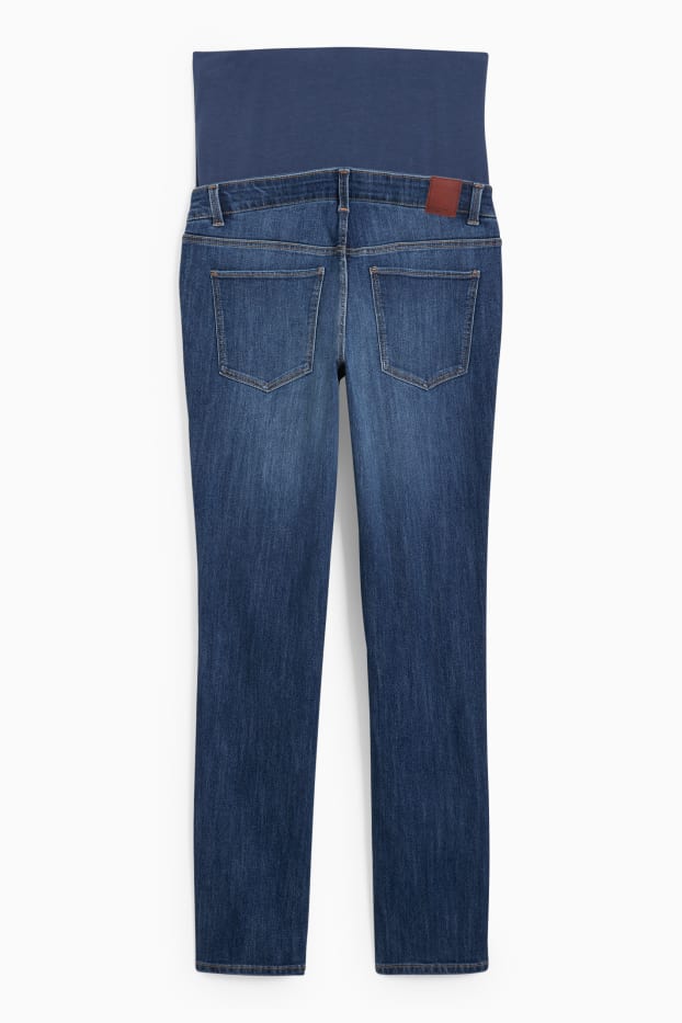 Femei - Jeans gravide - slim jeans - denim-albastru