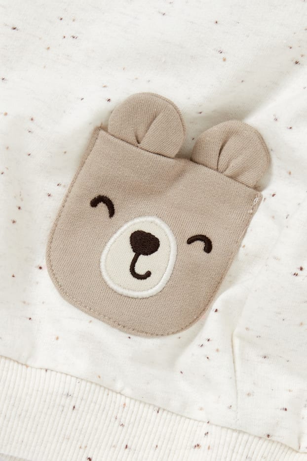 Neonati - Completo neonati - 3 pezzi - bianco