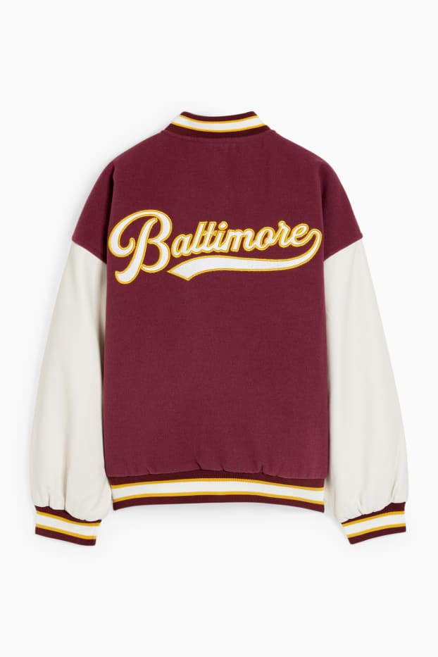 Copii - Fete - Bluzon din fleece - bordo