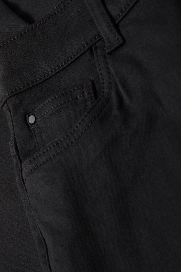 Femmes - Straight jean - high waist - noir