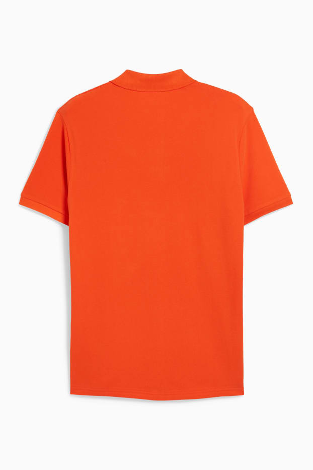 Pánské - Polokošile - oranžová