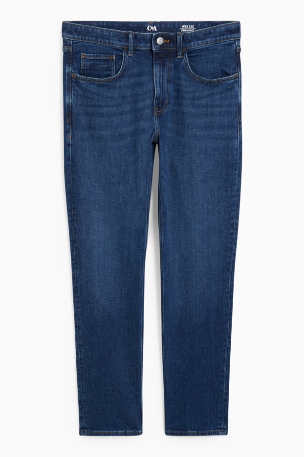 Hommes - Straight jean - LYCRA® - jean bleu