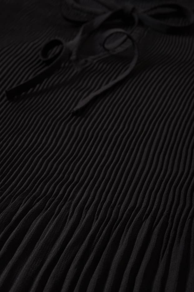 Dona - Brusa de xifó - prisada - negre