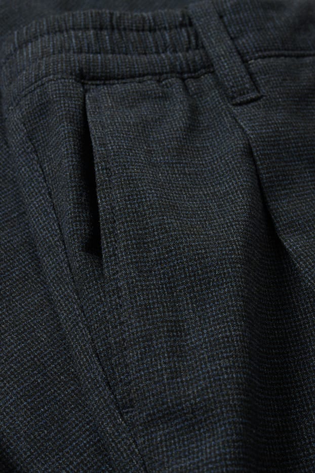 Bărbați - Chino - tapered fit - albastru închis