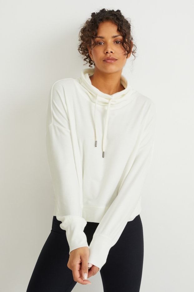 Women - Active sweatshirt - cremewhite