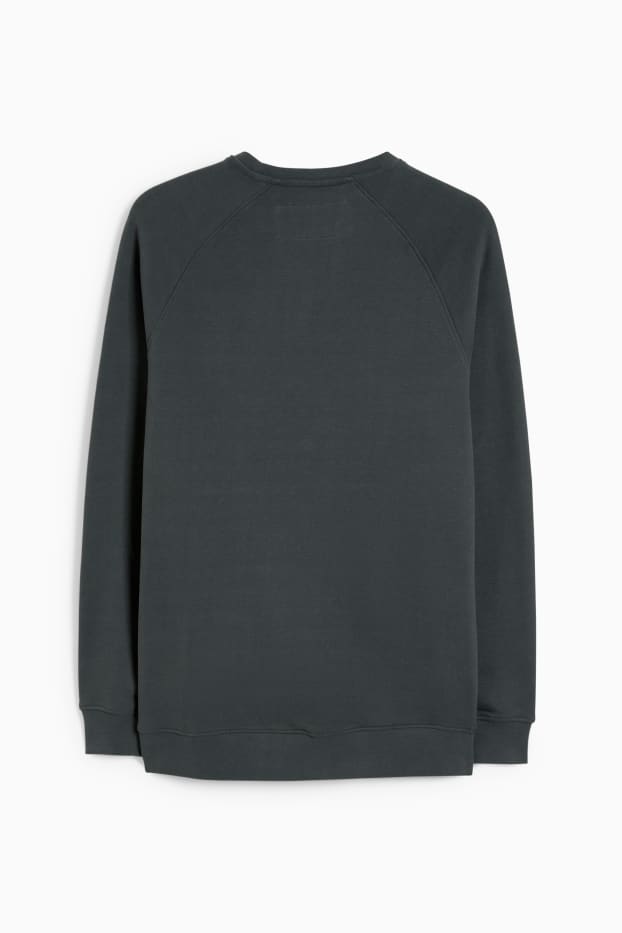 Heren - Sweatshirt - donkergrijs