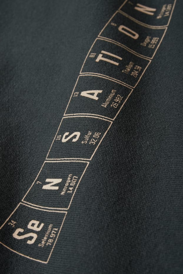 Heren - Sweatshirt - donkergrijs