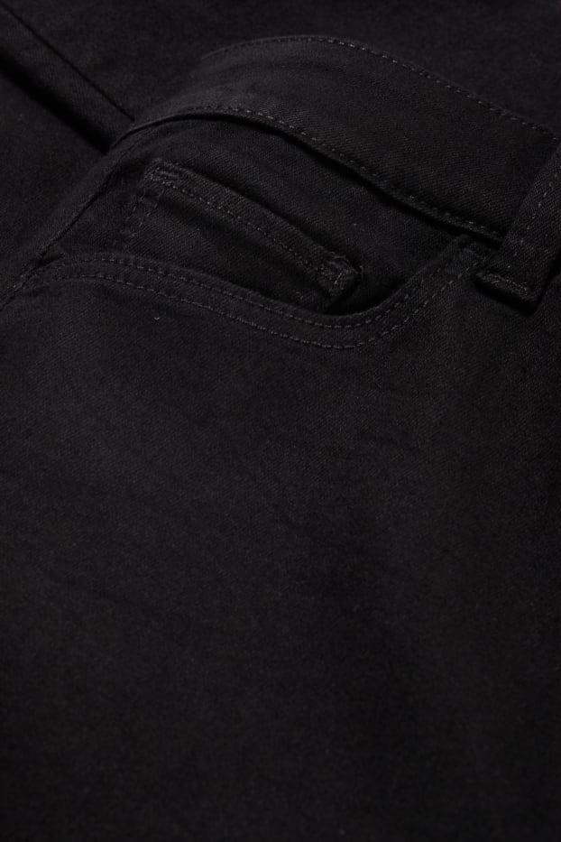 Femmes - Lot de 2 - jegging jean - high waist - noir
