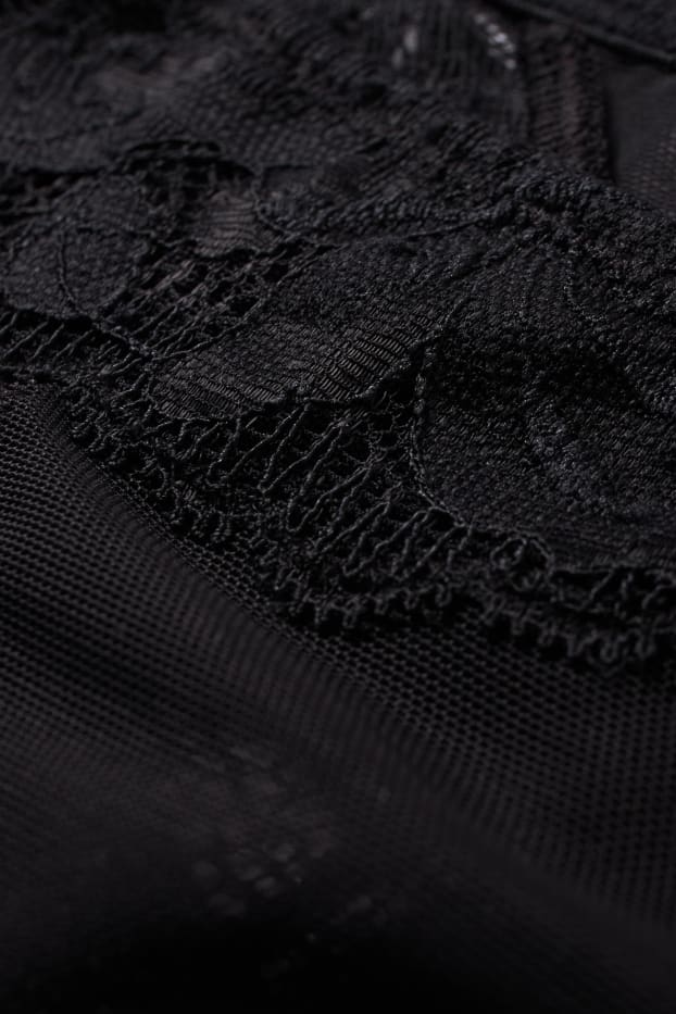 Damen - Slip - schwarz