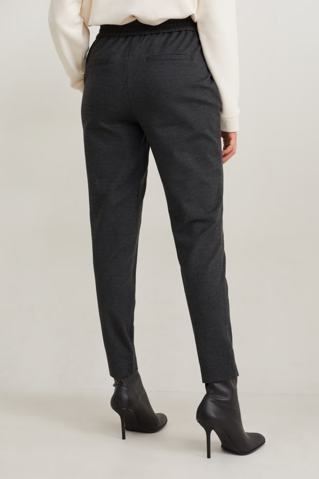 Damen - Jersey-Hose - dunkelgrau