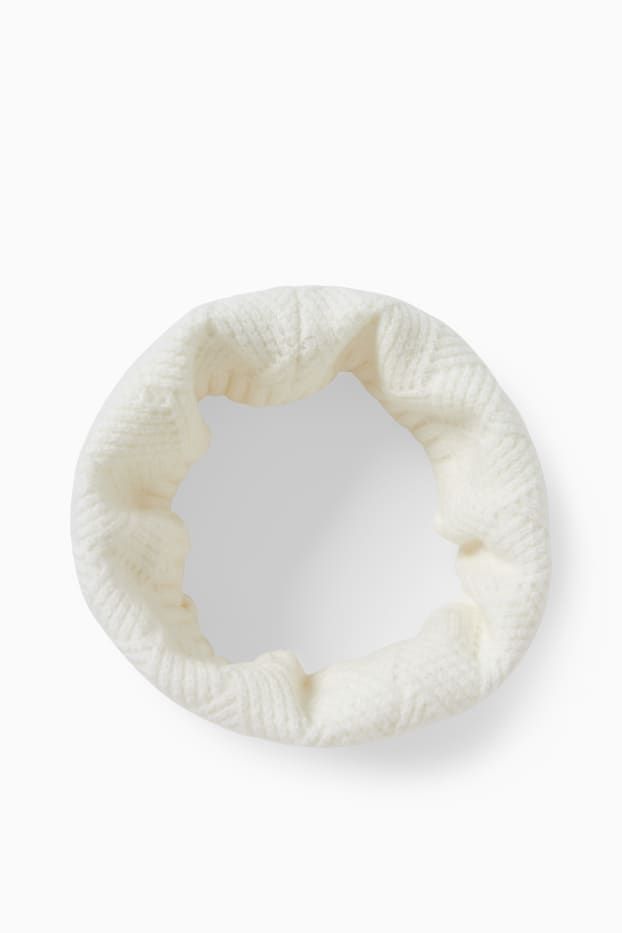 Children Girls - Snood - white