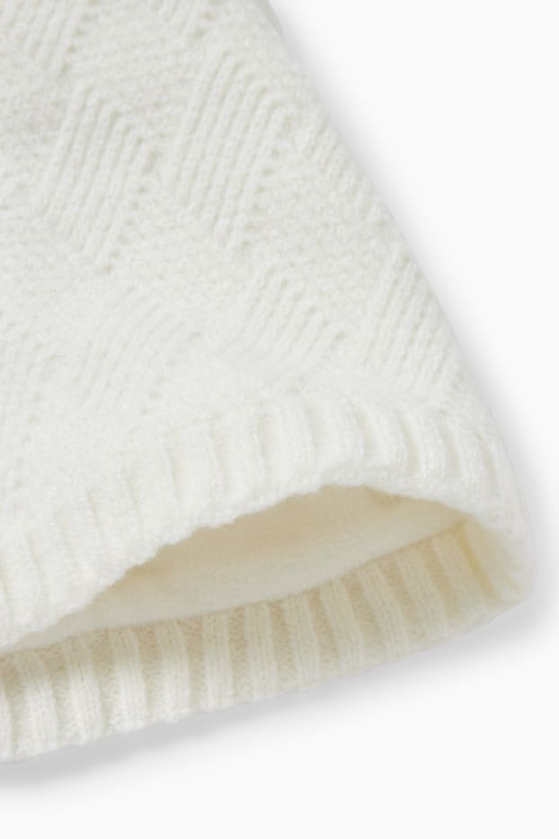 Children Girls - Snood - white