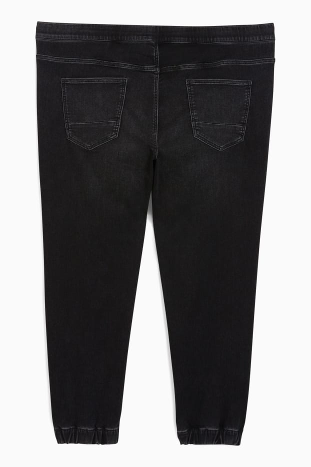 Hommes - Tapered jean - Flex jog denim - LYCRA® - noir
