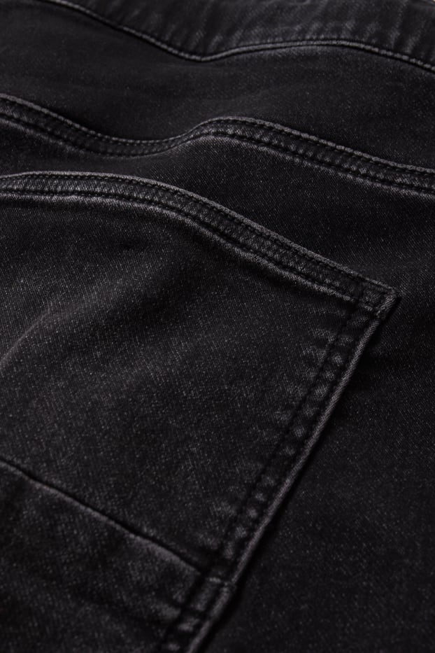 Hommes - Tapered jean - Flex jog denim - LYCRA® - noir