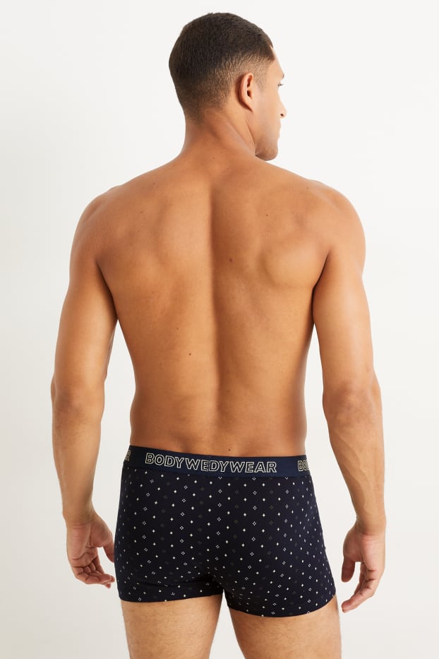 Hommes - Lot de 3 - boxers - vert foncé