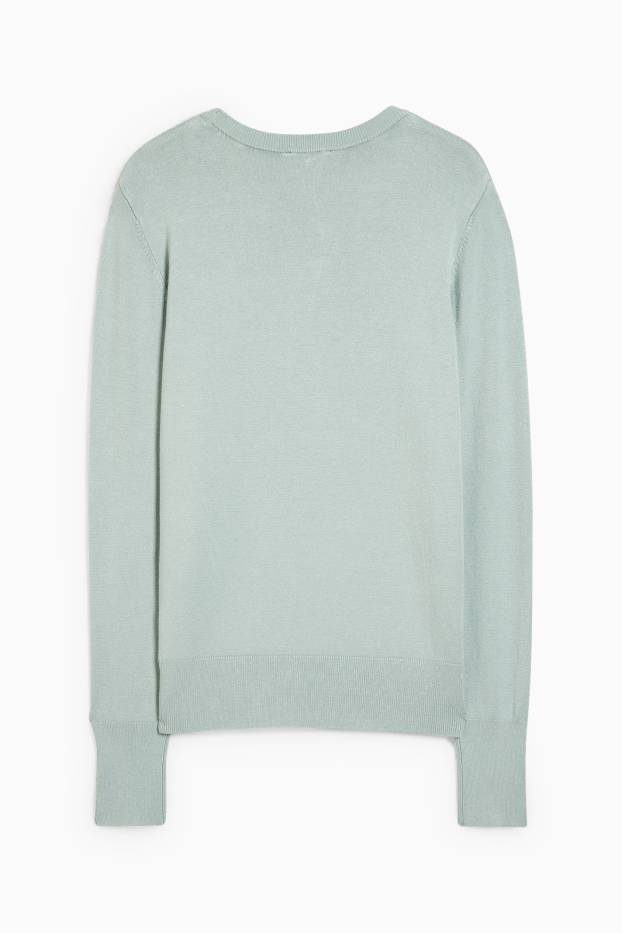 Damen - Pullover - mintgrün