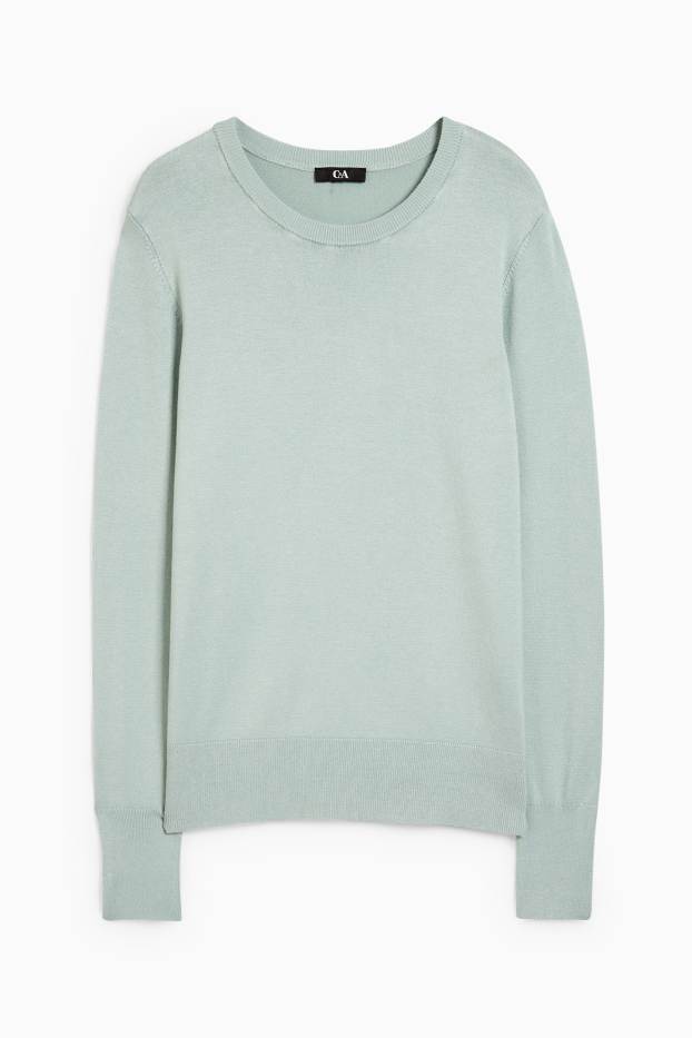 Damen - Pullover - mintgrün