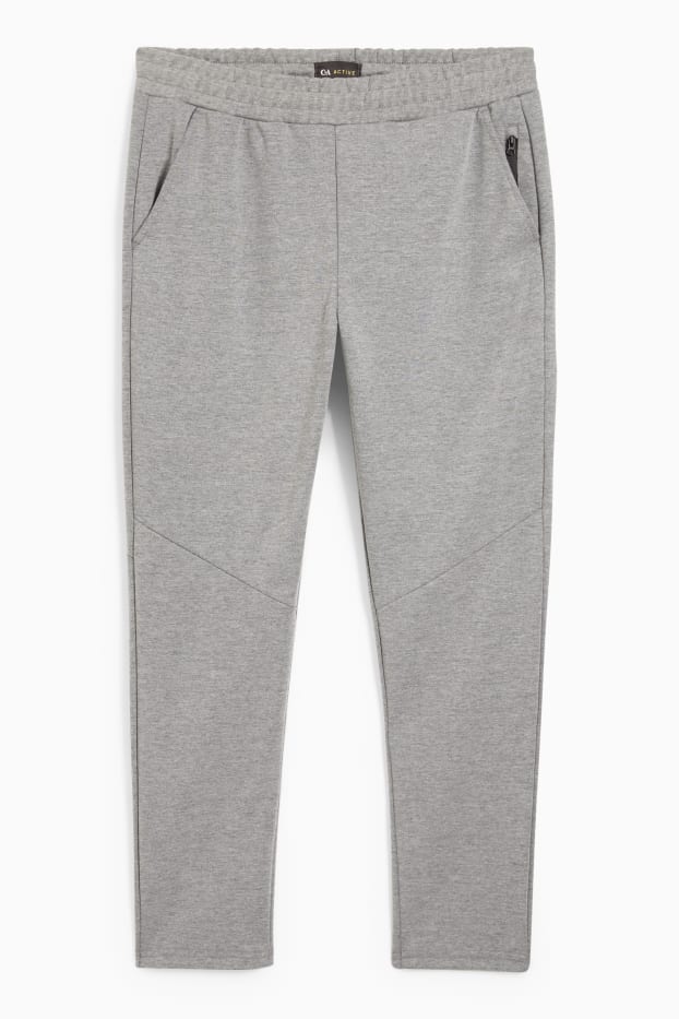 Herren - Jogginghose - hellgrau-melange