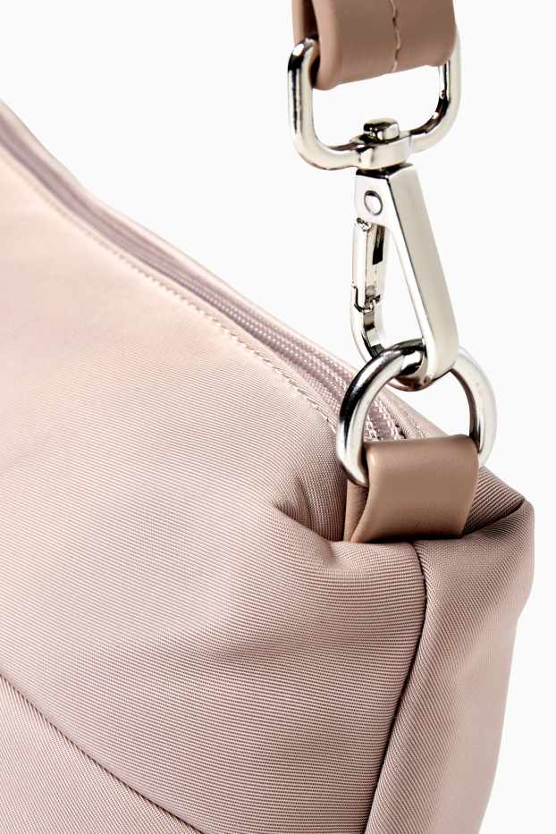 Damen - Kleine Umhängetasche - hellbeige