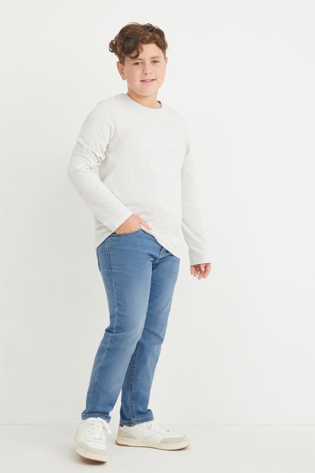 Copii - Băieți - Mărimi extinse - multipack 2 buc. - slim jeans - jog denim - denim-albastru
