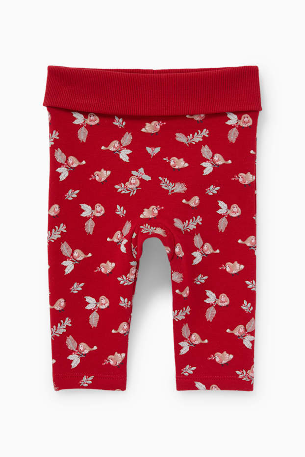 Nadó nena - Conjunt nadalenc per a nadó - 3 peces - blanc trencat