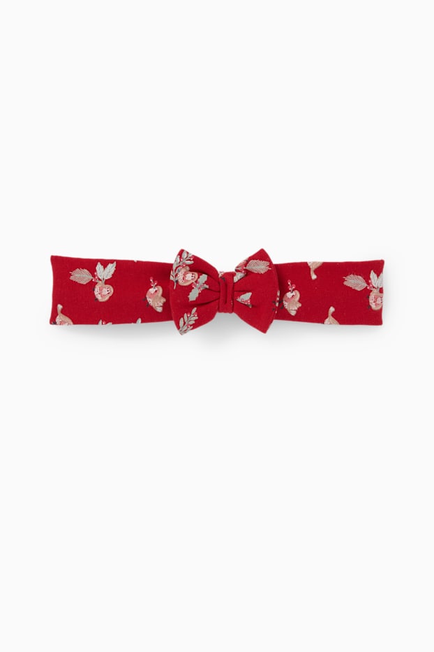 Nadó nena - Conjunt nadalenc per a nadó - 3 peces - blanc trencat