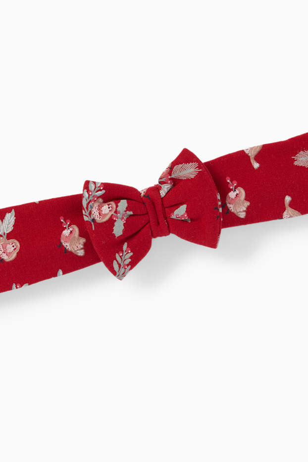 Nadó nena - Conjunt nadalenc per a nadó - 3 peces - blanc trencat