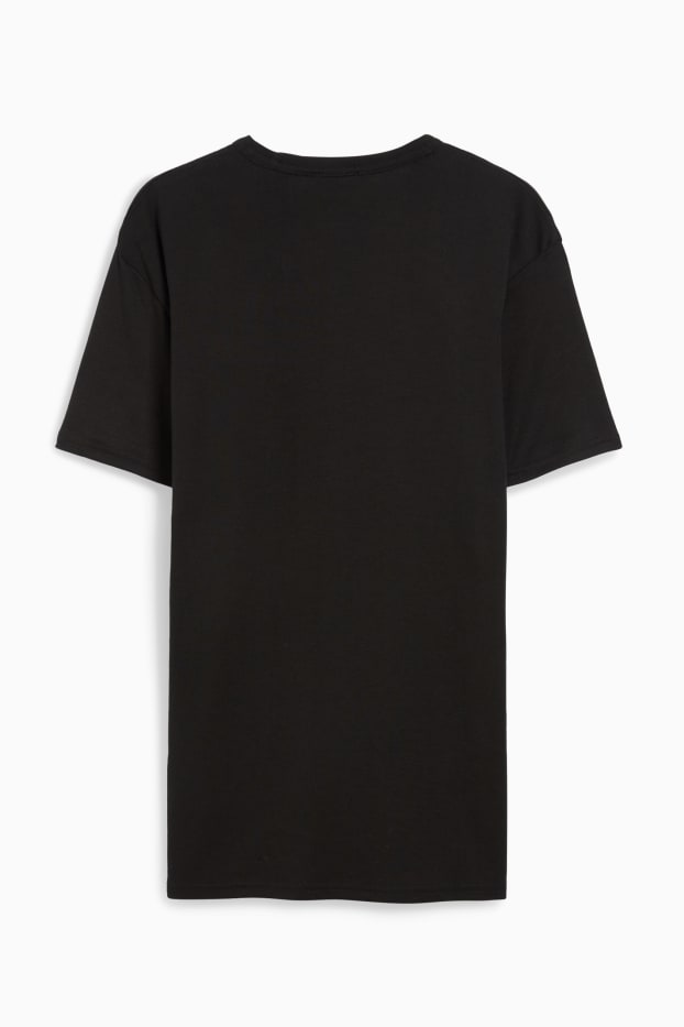 Hommes - T-shirt - slim fit - noir