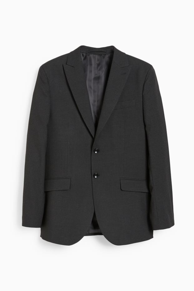 Herren - Baukasten-Sakko - Slim Fit - LYCRA® - schwarz
