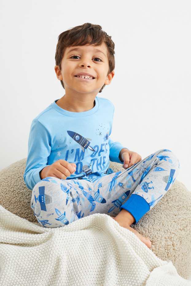 Children Boys - Multipack of 2 - pyjamas - 4 piece - blue