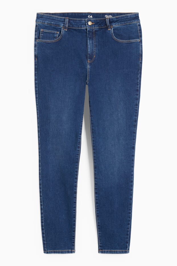 Damen - Jegging Jeans - High Waist - jeansblau