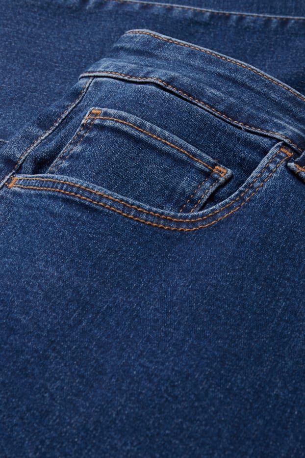 Damen - Jegging Jeans - High Waist - jeansblau