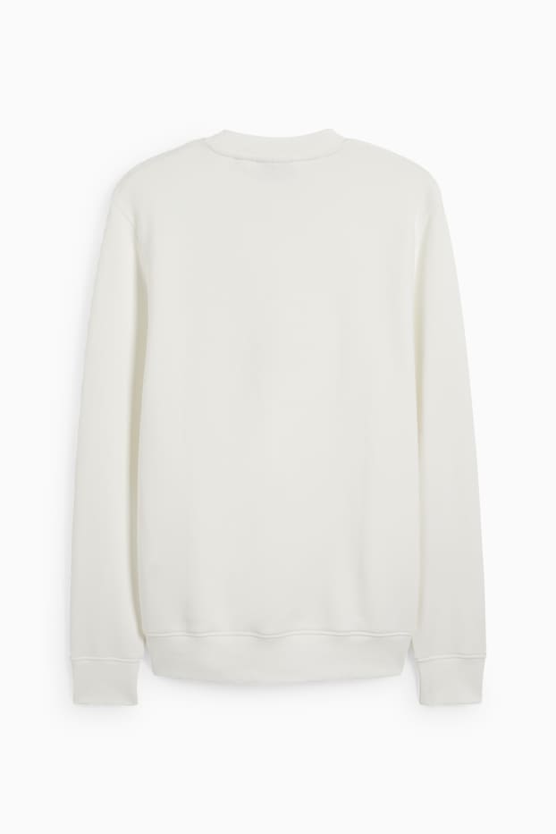 Hommes - Sweat - blanc crème