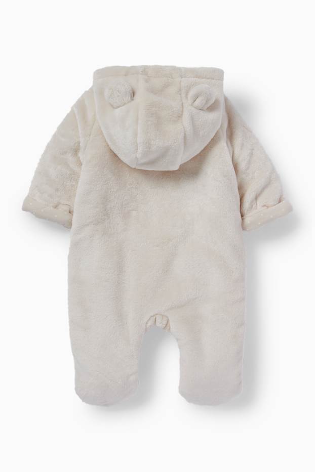 Unisex - Rudolf - granota nadalenc per a nadó - beix clar