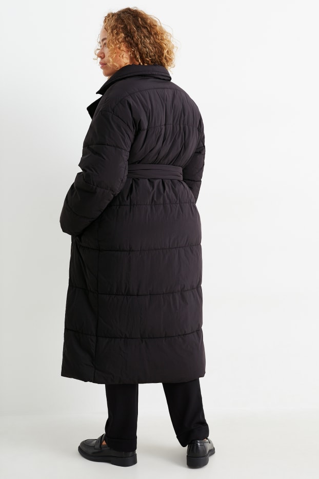 Dona - Abric embuatat - negre