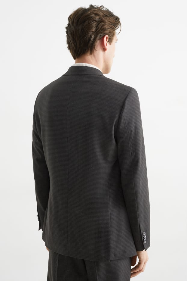 Herren - Baukasten-Sakko - Slim Fit - LYCRA® - schwarz