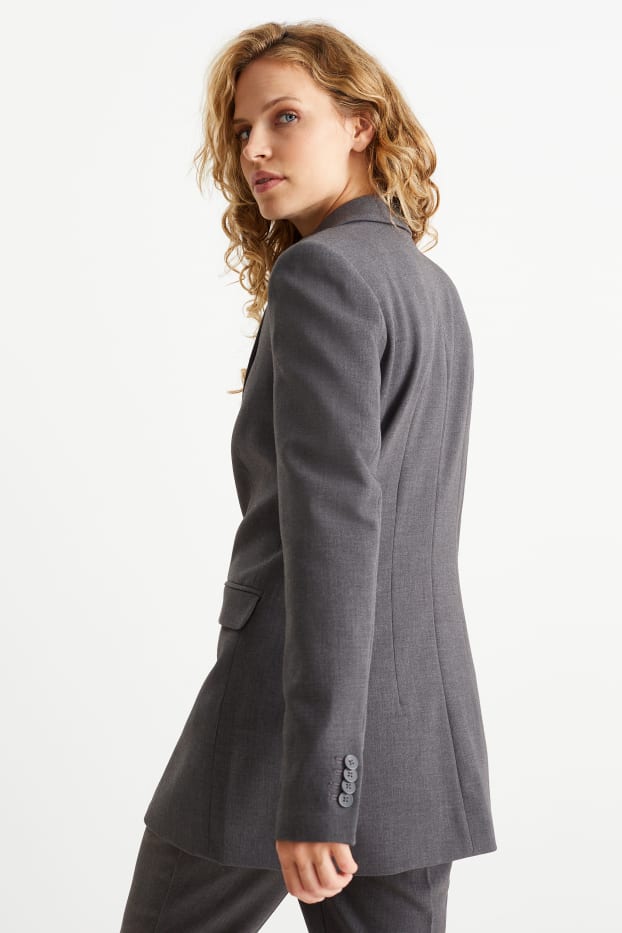 Donna - Blazer - regular fit - grigio scuro