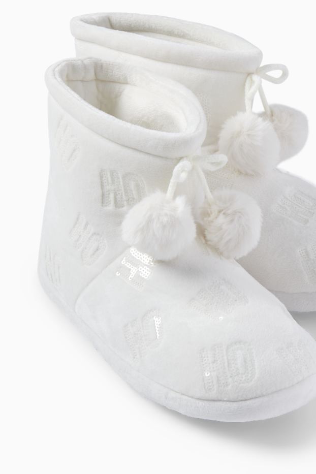 Dona - Sabatilles nadalenques - blanc